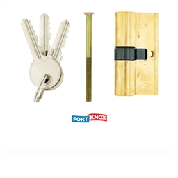 FDJ35 - Euro Cylinder Solid Brass -FDJ35_o_T
